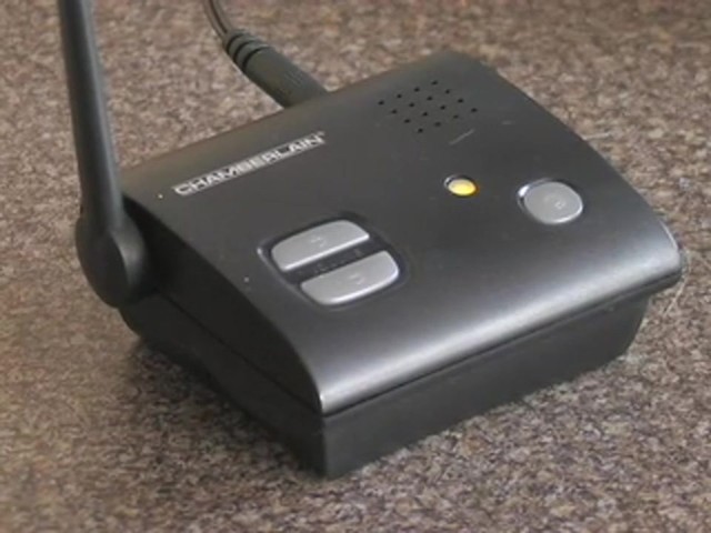 Chamberlain&reg; Wireless Motion Alert / Sensor Kit - image 10 from the video